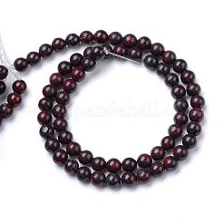 Natural Bloodstone Beads Strands&nbsp;G-R412-06-8mm