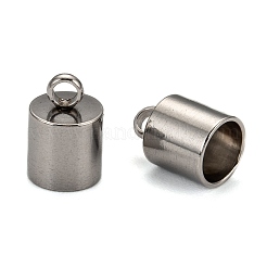Tarnish Resistant 304 Stainless Steel Cord Ends&nbsp;LS-STAS-E020-7