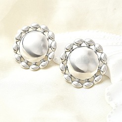 304 Stainless Steel Stud Earrings&nbsp;EJEW-B140-03P