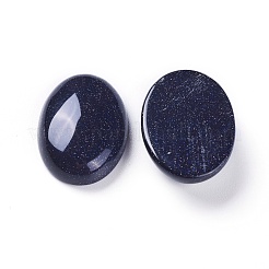 Synthetic Blue Goldstone Cabochons&nbsp;G-L511-D-03