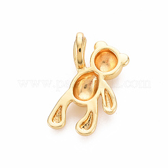 Brass Pendants&nbsp;KK-S362-030B-B01-NR