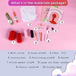 DIY Snake Doll Knitting Kits for Beginners&nbsp;PW-WG0CC4B-01