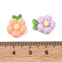 Opaque Resin Cabochons&nbsp;RESI-F072-04