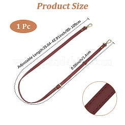 1Pc Imitation Leather Bag Handles&nbsp;FIND-CL0001-62B