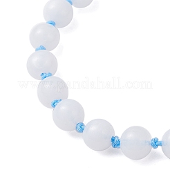 Acrylic Beaded Braided Bead Bracelets for Men Women&nbsp;BJEW-JB12493
