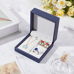 1Pc PU Leather Jewelry Boxes&nbsp;CON-CL0001-17