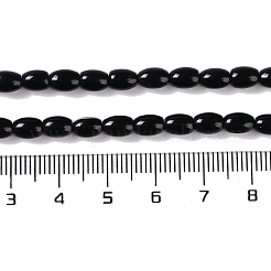 Natural Black Onyx(Dyed & Heated) Beads Strands&nbsp;G-NH0011-I05-01
