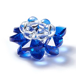 Glass Woven Beads&nbsp;GLAA-F088-F