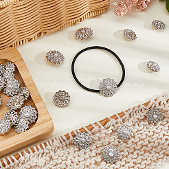 24Pcs 3 Styles Alloy Rhinestone Shank Buttons&nbsp;BUTT-HS0001-05P