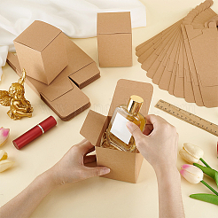 Kraft Paper Packing Mailer Boxes&nbsp;CON-WH0816-019