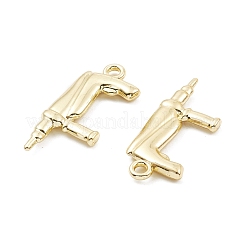 Rack Plating Alloy Pendants&nbsp;PALLOY-K003-07LG