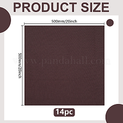 7Pcs Cotton Pure Color Fabric&nbsp;AJEW-WH0481-631D