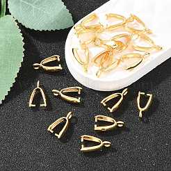 SHEGRACE Brass Ice Pick Pinch Bail&nbsp;XGR0039G-79G
