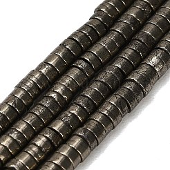 Natural Gold Pyrite/Golden Pyrite Beads Strands&nbsp;G-F833-J01-01