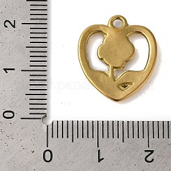 Ion Plating(IP) 304 Stainless Steel Charms&nbsp;STAS-N103-59G