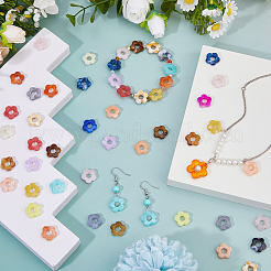 200Pcs Gradient Color Transparent Acrylic Beads&nbsp;OACR-DC0001-49