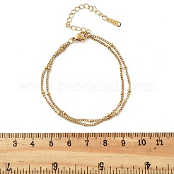 304 Stainless Steel Multi-strand Bracelets&nbsp;BJEW-Q051-02G-A