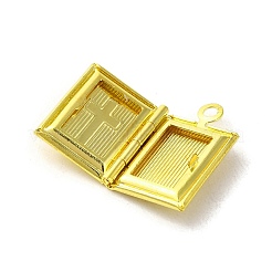 Rack Plating Brass Lcoket Pendants&nbsp;KK-C053-03G