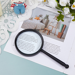 1Pc Aluminum Magnifying Glass&nbsp;AJEW-BC0009-13EB