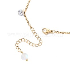 304 Stainless Steel Link Chain Anklets&nbsp;AJEW-AN00699-02