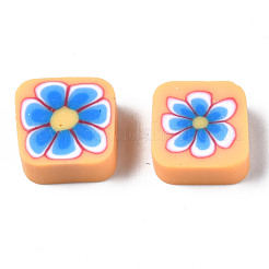 Handmade Polymer Clay Beads&nbsp;CLAY-N008-034F
