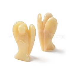 Natural Yellow Jade Carved Angle Figurines&nbsp;GG-CBA9C2C-A11