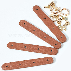 5 Bags Imitation Leather Buckles&nbsp;AJEW-CL0002-77B