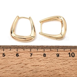 Brass Hoop Earrings for Women&nbsp;KK-CBAD29A-01G
