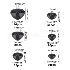 6 Sizes Plastic Doll Noses&nbsp;DIY-CA0001-62