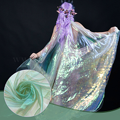 Laser Polyester Mesh Fabric for DIY Crafts&nbsp;DIY-WH0888-06C