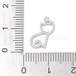 Non-Tarnish 304 Stainless Steel Charms&nbsp;STAS-L022-400P
