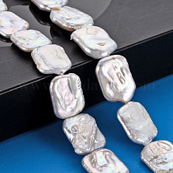 Natural Keshi Pearl Beads Strands&nbsp;PEAR-S020-K05
