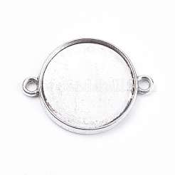 Tibetan Style Cabochon Connector Settings&nbsp;TIBE-A124178-AS-LF