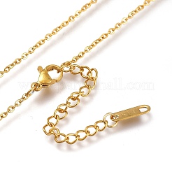 304 Stainless Steel Pendant Necklaces&nbsp;NJEW-I240-11B