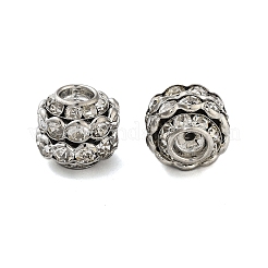 Rack Plating Brass Crystal Rhinestone Beads&nbsp;KK-S379-28P