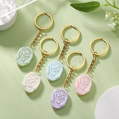 Tulip Acrylic Pendant Keychain&nbsp;KEYC-JKC00483