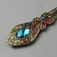 Vintage Alloy Hair Sticks&nbsp;OHAR-WH0023-14AG-07