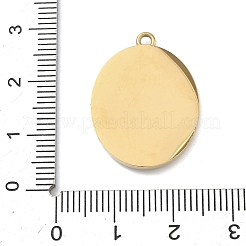 304 Stainless Steel & Rhinestone Pendants&nbsp;STAS-G371-09D-01G
