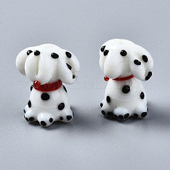 Handmade Bumpy Lampwork Beads Strands&nbsp;LAMP-Q031-002