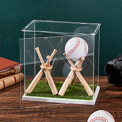 Baseball Bat Baseball Display Stand Set&nbsp;DIY-GA0006-45