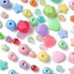 DIY Acrylic Beaded Stretch Bracelets Jewelry Kit&nbsp;DIY-FS0005-71