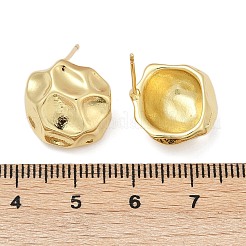 Brass Stud Earrings&nbsp;EJEW-H154-07A-G