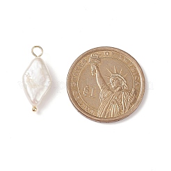 Natural Keshi Pearl Pendants&nbsp;X-PALLOY-JF01932