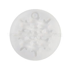 Christmas Snowflake DIY Silicone Pendant Molds&nbsp;DIY-A054-01B