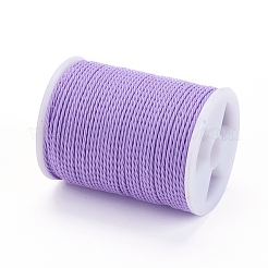 Round Waxed Polyester Cord&nbsp;YC-G006-01-1.0mm-11