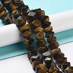 Natural Tiger Eye Beads Strands&nbsp;G-D091-A21
