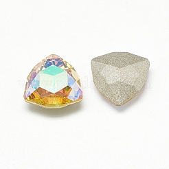 DIY Pointed Back K9 Glass Rhinestone Cabochons&nbsp;RGLA-T071-12mm-001PS