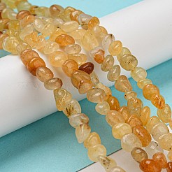 Natural Spring Topaz Jade Bead Strands&nbsp;G-F465-54