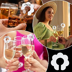Acrylic Wine Glass Charms&nbsp;AJEW-FG0004-47B