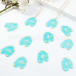 Cellulose Acetate(Resin) Pendants&nbsp;KY-SC0001-10